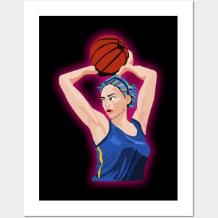 Women's Basketball Posters and Art